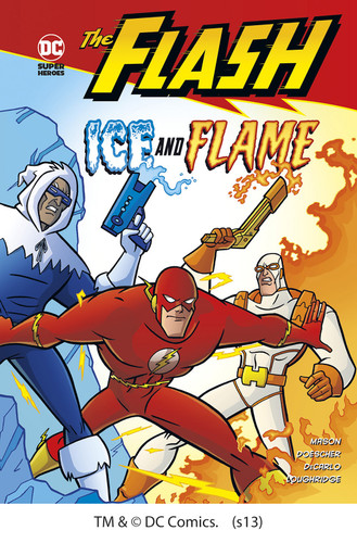 Ice and Flame (The Flash) book cover by Jane  B. Mason