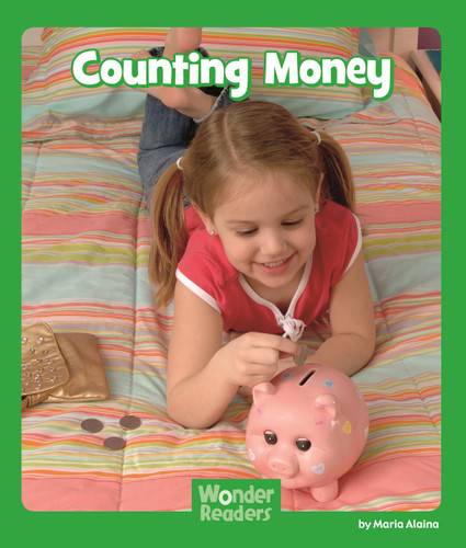 Counting Money (Wonder Readers Early Level) book cover by Maria Alaina
