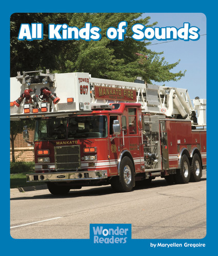All Kinds of Sounds (Wonder Readers Emergent Level) book cover by Maryellen Gregoire
