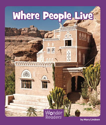 Where People Live (Wonder Readers Fluent Level) book cover by Mary Lindeen