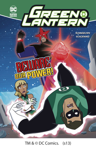 Beware Our Power! (Green Lantern) book cover by Scott Sonneborn