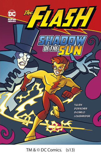 Shadow of the Sun (The Flash) book cover by Sean Tulien