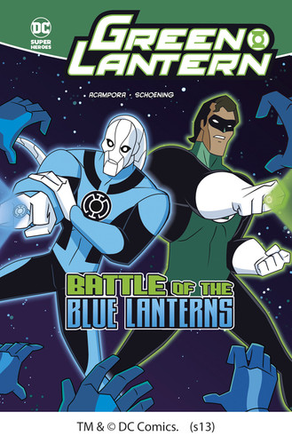 Battle of the Blue Lanterns (Green Lantern) book cover by Michael V Acampora, Michael V. Acampora