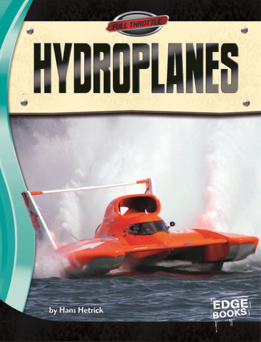 Hydroplanes (Full Throttle) book cover by Hans Hetrick