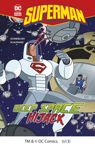 Deep Space Hijack (Superman) book cover by Scott Sonneborn
