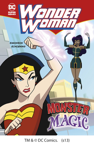 Wonder Woman: Monster Magic (Wonder Woman) book cover by Louise Simonson