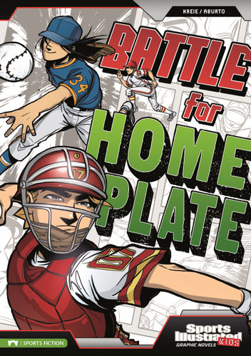 Battle for Home Plate (Sports Illustrated Kids Graphic Novels) book cover by Chris Kreie