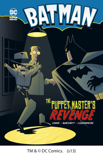 The Puppet Master's Revenge (Batman) book cover by Donald Lemke