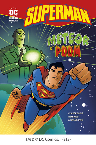 Meteor of Doom (Superman) book cover by Paul Kupperberg
