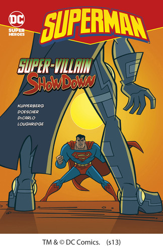 Super-Villain Showdown (Superman) book cover by Paul Kupperberg