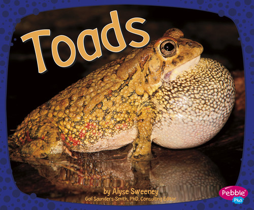 Toads (Amphibians) book cover by Alyse Sweeney