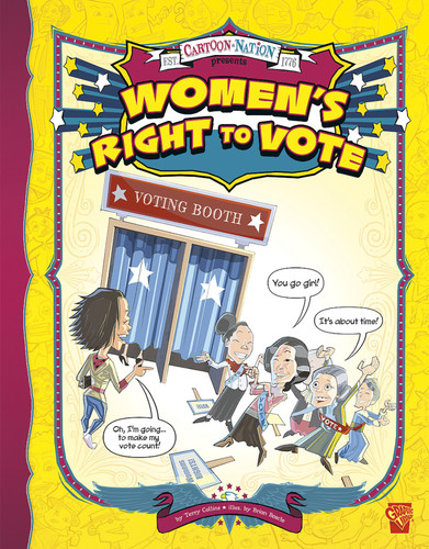 Women's Right to Vote (Cartoon Nation) book cover by 