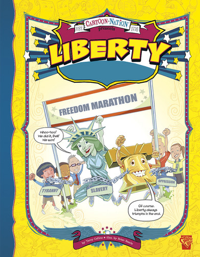 Liberty (Cartoon Nation) book cover by Terry Collins