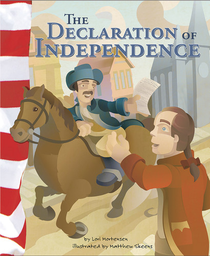 The Declaration of Independence (American Symbols) book cover by Lori Mortensen