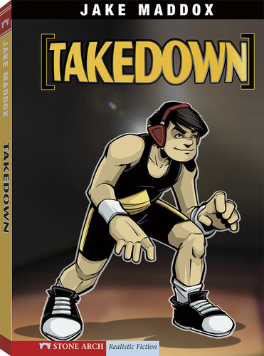 Takedown (Jake Maddox Sports Stories) book cover by Jake Maddox