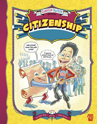 Citizenship (Cartoon Nation) book cover by Jason Skog