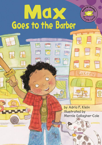 Max Goes to the Barber (Read-It! Readers: The Life of Max) book cover by Adria  Fay Klein