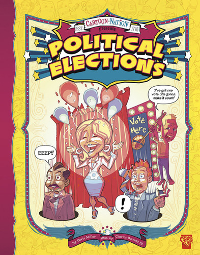Political Elections (Cartoon Nation) book cover by Katherine Brevard, Davis Worth Miller