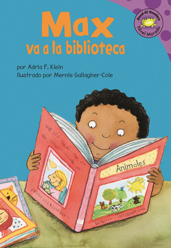 Max va a la biblioteca (Max Goes to the Library) (Read-it! Readers en Español: La vida de Max (The Life of Max)) book cover by Adria  Fay Klein