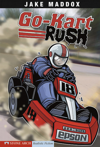 Go-Kart Rush (Jake Maddox Sports Stories) book cover by Jake Maddox