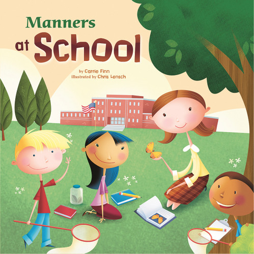 Manners at School (Way To Be!: Manners) book cover by Carrie Finn