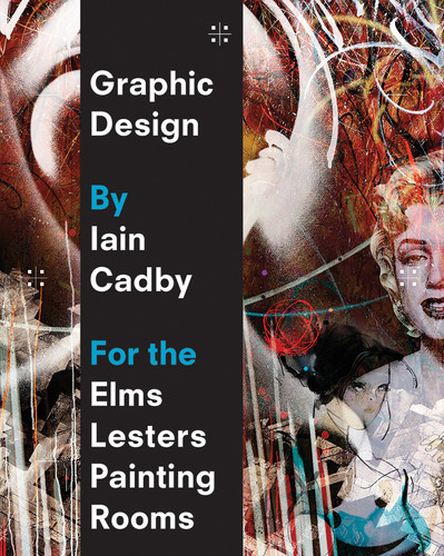 Graphic Design by Iain Cadby for the Elms Lesters Painting Rooms book cover by 