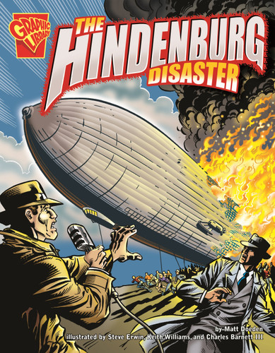The Hindenburg Disaster (Disasters in History) book cover by Matt Doeden