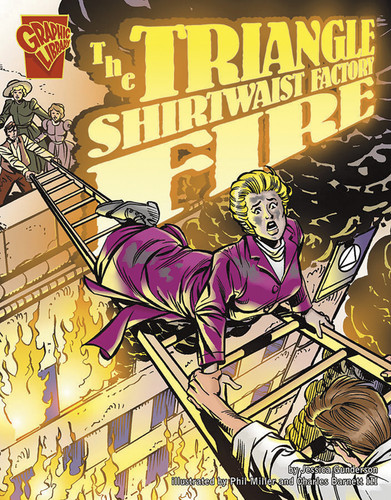 The Triangle Shirtwaist Factory Fire (Disasters in History) book cover by Jessica Gunderson