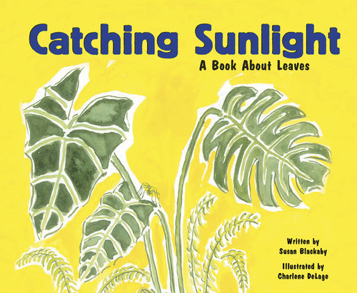 Catching Sunlight: A Book About Leaves (Growing Things) book cover by Susan Blackaby