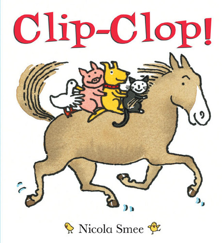 Clip-Clop book cover by Nicola Smee