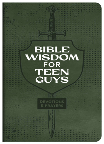 Bible Wisdom for Teen Guys: Devotions & Prayers book cover by Compiled by Barbour Staff