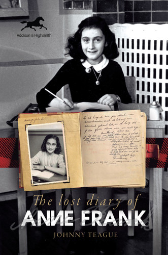 The Lost Diary of Anne Frank book cover by Johnny Teague