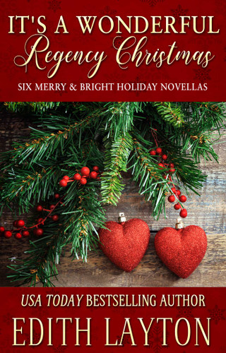 It's a Wonderful Regency Christmas book cover by Edith Layton