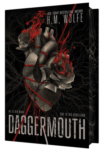 Daggermouth (The Heart Duology) book cover by H. M. Wolfe