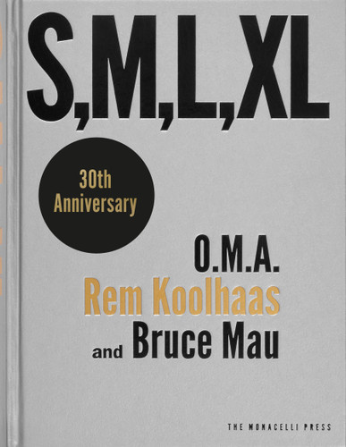 S, M, L, XL book cover by Bruce Mau, O.M.A., Rem Koolhaas