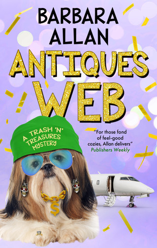 Antiques Web book cover by Barbara Allan