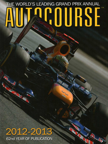 Autocourse 2012-2013: The World's Leading Grand Prix Annual book cover by Alan Henry