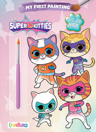 Disney SuperKitties: My First Painting (My First Painting) book cover by Editors of Studio Fun International