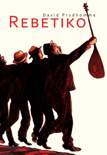 Rebetiko (SelfMadeHero) book cover by David Prudhomme