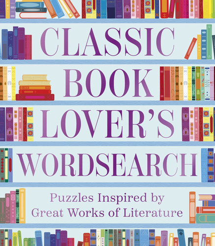 Classic Book Lover's Wordsearch book cover by Eric Saunders