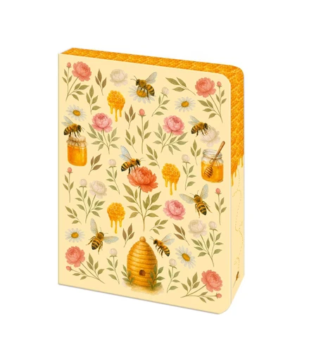 Honey Bee Journal: Blank Lined Notebook (Bermondsey Soft-Touch Journals) book cover by Arcturus Publishing Limited