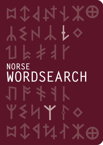 Norse Wordsearch book cover by Sarah Jennings