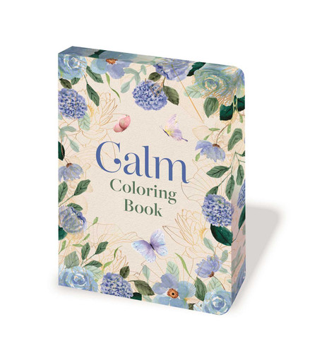 Calm Coloring Book book cover by Tansy Willow