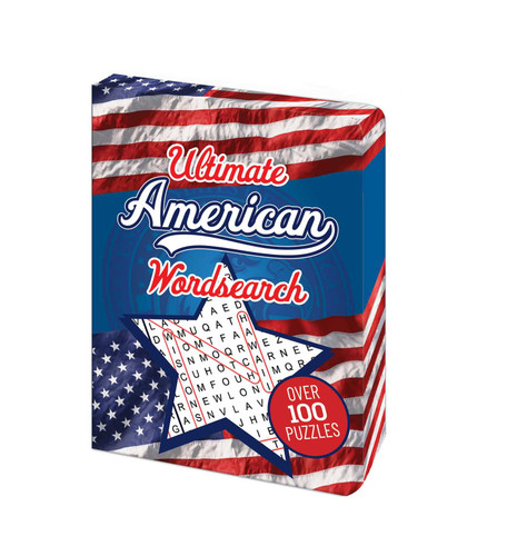 Ultimate American Wordsearch book cover by Eric Saunders