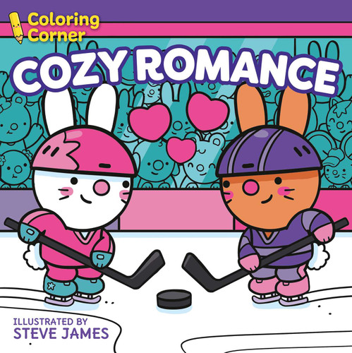 Coloring Corner: Cozy Romance (Coloring Corner) book cover by Steve James