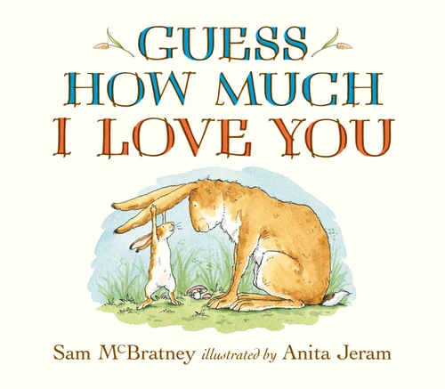 Guess How Much I Love You Oversized Board Book: (An Ideal Baby Shower Gift and Bedtime Story for Babies and Toddlers) (Guess How Much I Love You) book cover by Sam McBratney