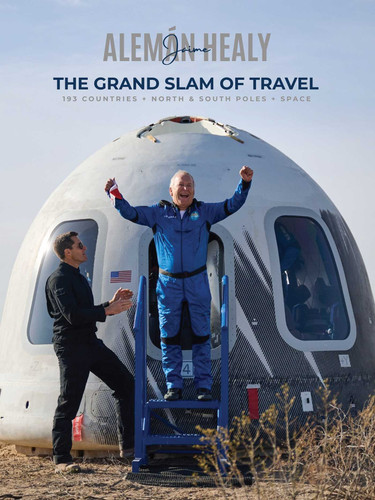 The Grand Slam of Travel: 193 Countries + North & South Poles + Space book cover by Jaime Alemán
