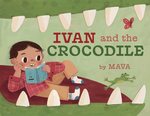 Ivan and the Crocodile book cover by Mava