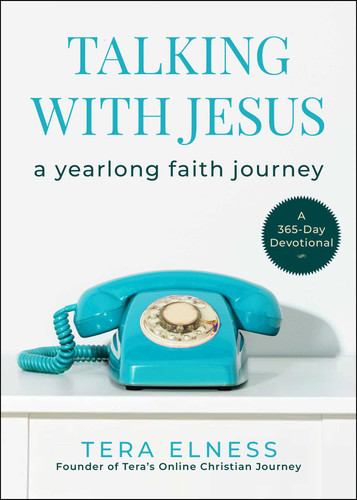 Talking with Jesus: A Yearlong Faith Journey book cover by Tera Elness