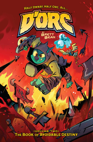 D'ORC Volume 2: The Book of Avoidable Destiny book cover by Brett Bean